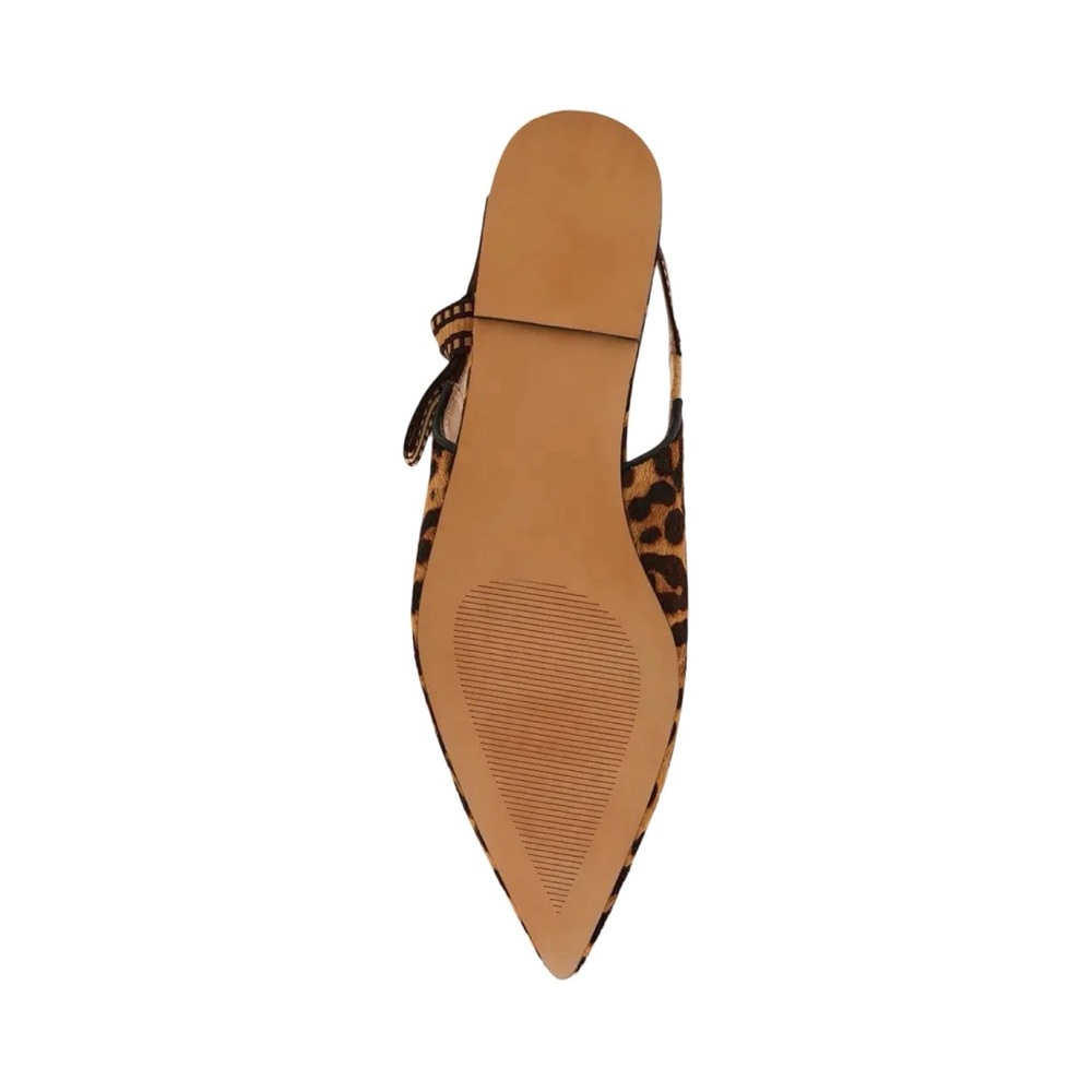 NWOB $99 Steve Madden Olsen Real Fur Leather-lined Ballet Flats 7M - Picture 8 of 8